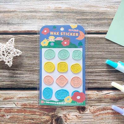 1.5mm Seal Stamp Stickers Invitation Logo Embossed Seal Sticker